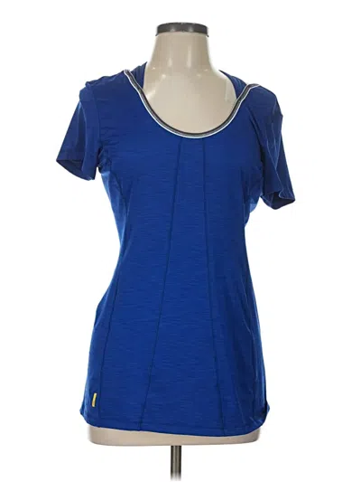 Pre-owned Lole Active T-shirt In Blue