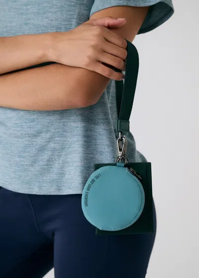 Lole Alesia Double Wristlet Wallet In Midnight Teal V838