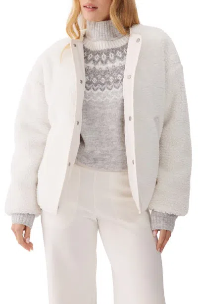 Lole Angelique Reversible Insulated Jacket In White