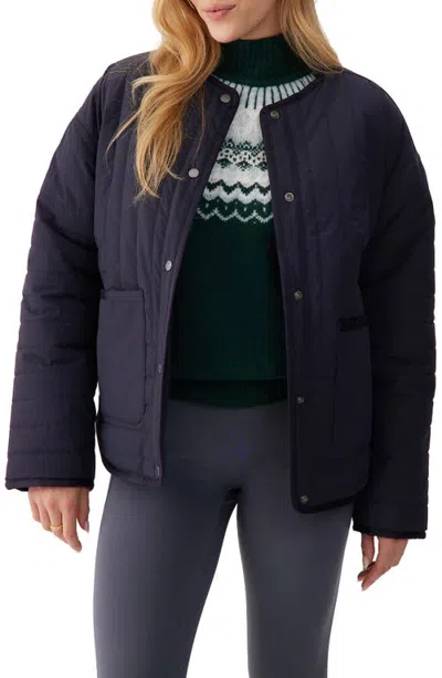 Lole Angelique Reversible Insulated Jacket In Blue
