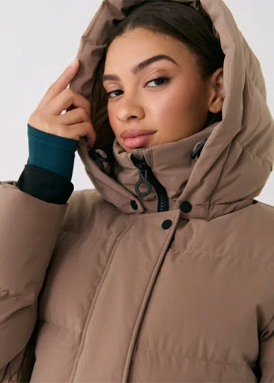 Lole Après Down Winter Jacket In Fossil