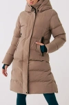 Lole Après Waterproof Down Parka In Fossil