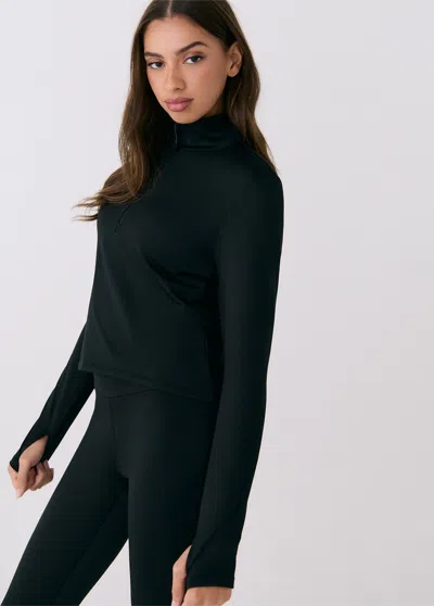 Lole Arctic Half Zip In Black
