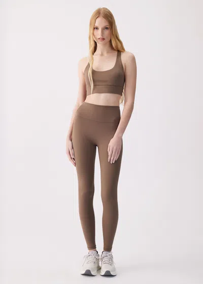 Lole Boost Ankle Leggings In Brown