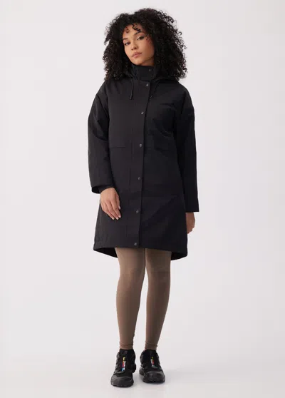 Lole Brompton Insulated Rain Jacket In Black