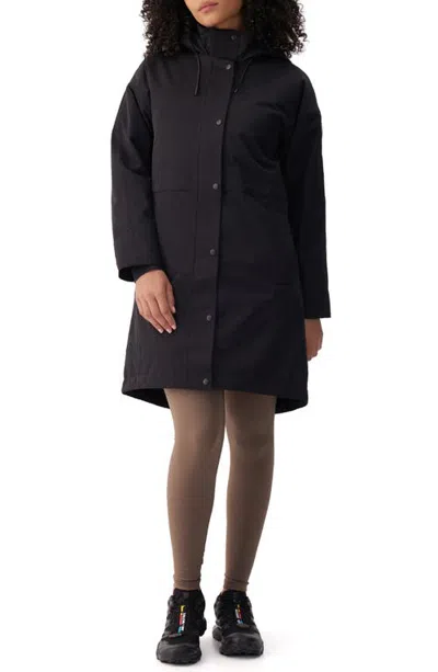 Lole Brompton Insulated Rain Jacket In Black