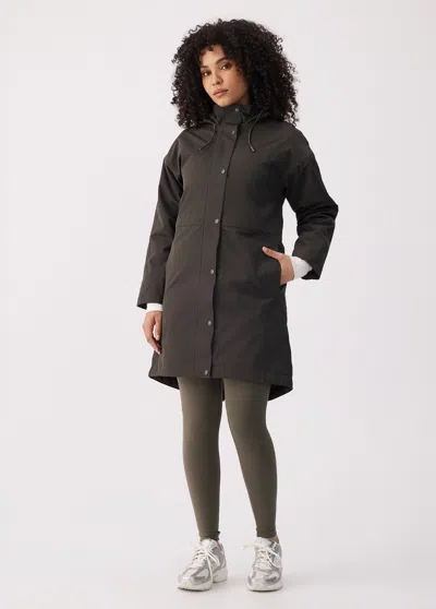 Lole Brompton Insulated Rain Jacket In Gray