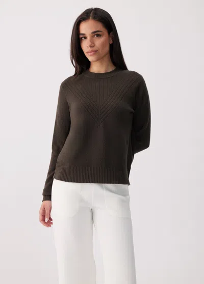 Lole Camila Crew Neck Sweater In Green