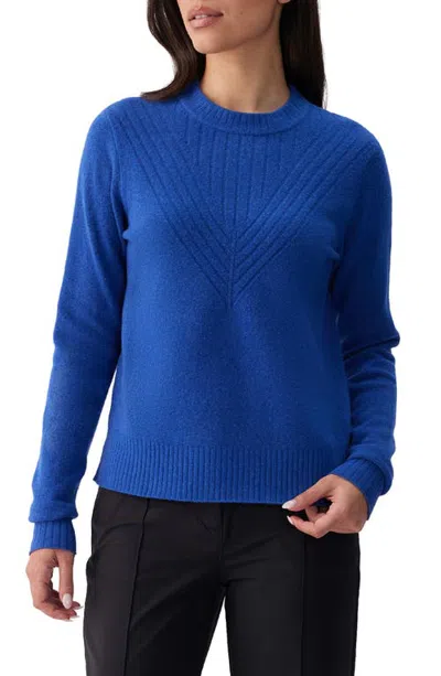 Lole Camila Crewneck Sweater In Blue