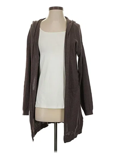Pre-owned Lole Cardigan Sweater In Brown