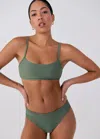 Lole Caribbean Bikini Bottoms In Army