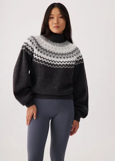 Lole Caryn Pullover Sweater In Black