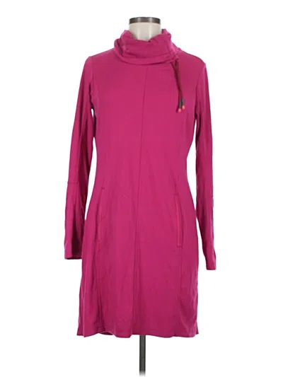 Pre-owned Lole Casual Dress In Burgundy