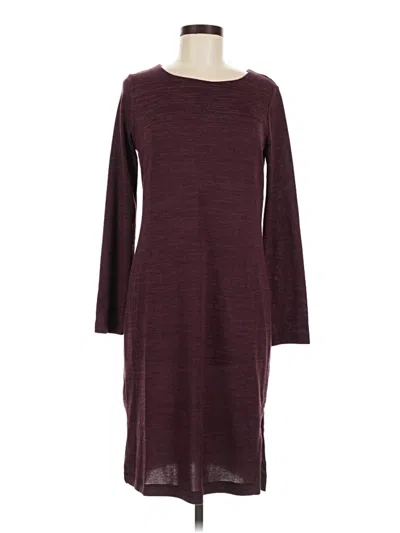 Pre-owned Lole Casual Dress In Burgundy
