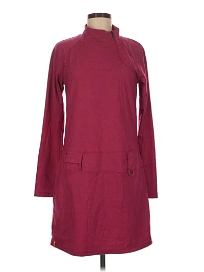 Pre-owned Lole Casual Dress In Burgundy
