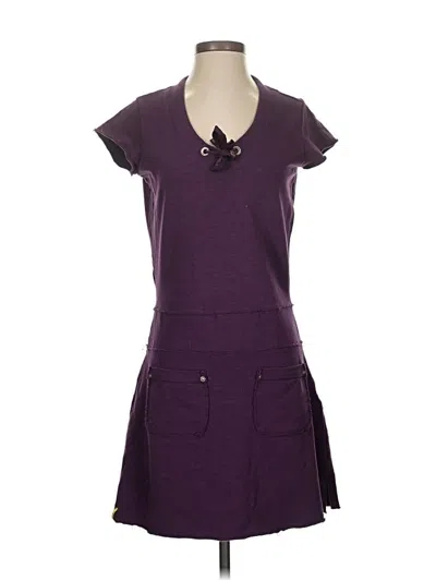 Pre-owned Lole Casual Dress In Purple