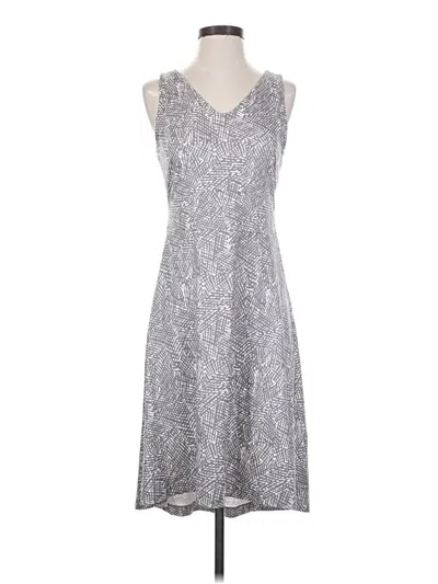 Pre-owned Lole Casual Dress In Silver