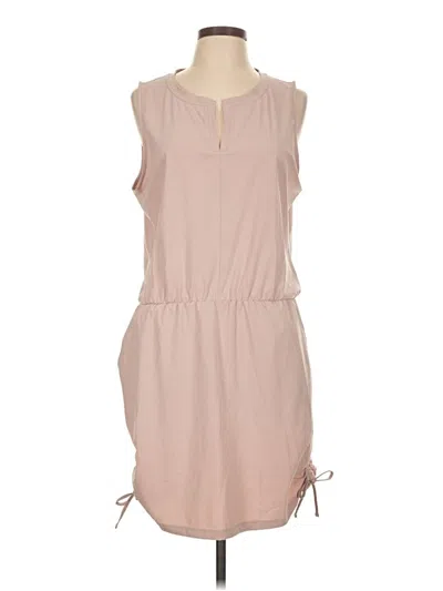 Pre-owned Lole Casual Dress In Tan