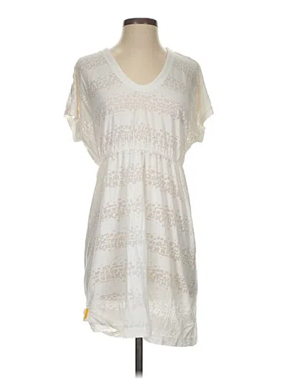 Pre-owned Lole Casual Dress In White