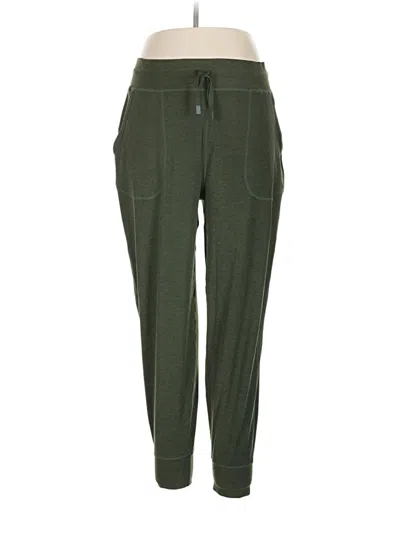 Pre-owned Lole Casual Pants In Green