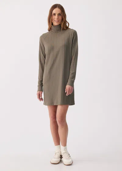 Lole Celeste Long Sleeves Dress In Brown