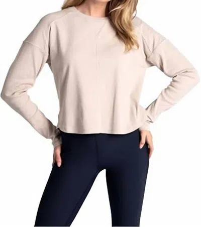 Lole Classic Crew Sweatshirt In Abalone In Multi