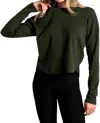 Lole Classic Crew Sweatshirt In Kombu In Green