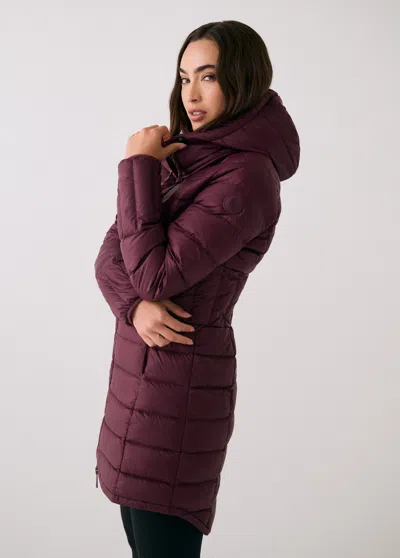 Lole Claudia Down Jacket In Burgundy