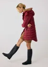 Lole Claudia Down Jacket In Tuscan Red