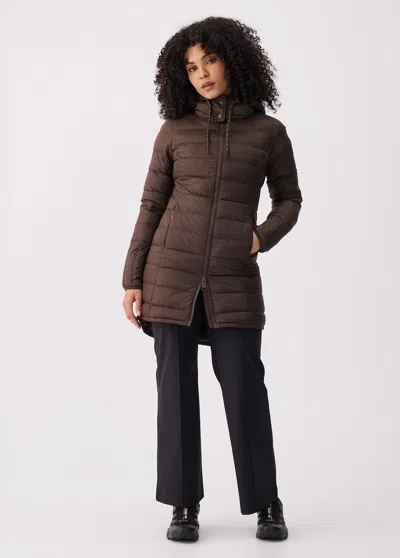 Lole Claudia Insulated Jacket In Brown
