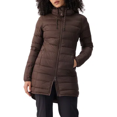 Lole Claudia Water Repellent 650 Fill Power Down Puffer Jacket In Brown