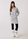 Lole Clover 2 V-neck Dress In Gray