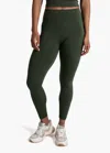Lole Comfort Stretch Ankle Leggings In Green