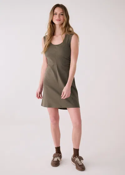 Lole Core Dress Short Sleeve In Gold