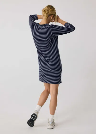 Lole Dynamic Dress In Outerspace Stripe