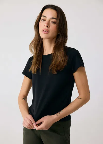 Lole Dynamic Short Sleeve In Black