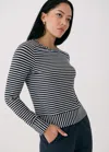 Lole Dynamic Sweatshirt In Outerspace Stripe