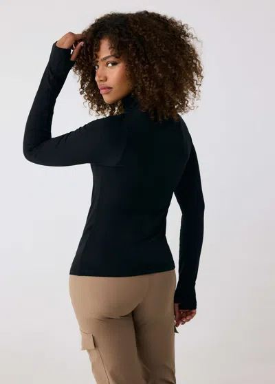 Lole Dynamic Turtleneck In Black