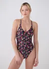 Lole Eclipse One-piece Swimsuit In Multi Meadow