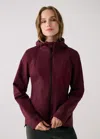 Lole Element 2 Windproof Rain Jacket In Burgundy