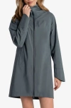 Lole Element Hooded Waterproof Raincoat In Ash