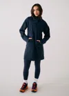 Lole Element Long Windproof Rain Jacket In Blue