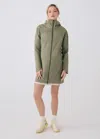 Lole Element Long Rain Jacket In Hazel