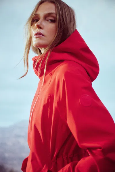 Lole Element Long Rain Jacket In Multi
