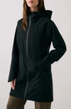 Lole Element Long Windproof Rain Jacket In Blue