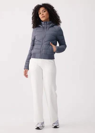 Lole Eli Insulated Bomber In Gray