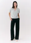 Lole Elisia Blouse In Sage Stone Heather