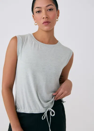 Lole Elisia Short Sleeve Shirt In Sage Stone Heather