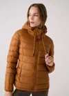 Lole Emeline Down Jacket In Brown