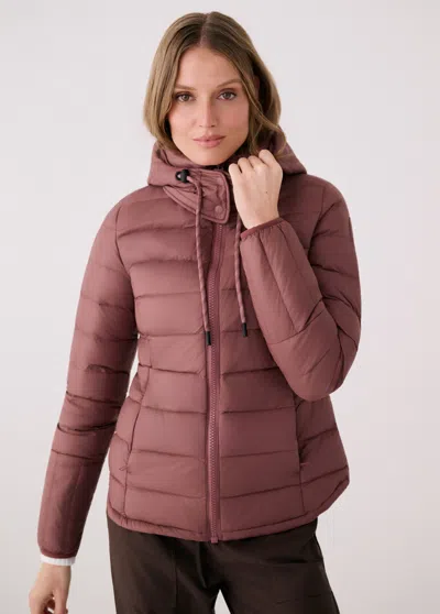 Lole Emeline Down Jacket In Burgundy